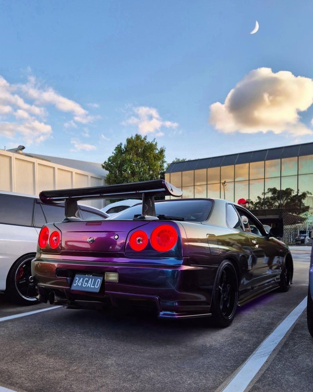 Ravoony Plus Gloss Flowing Phantom Purple Chameleon Wrap review m.w.parker 05