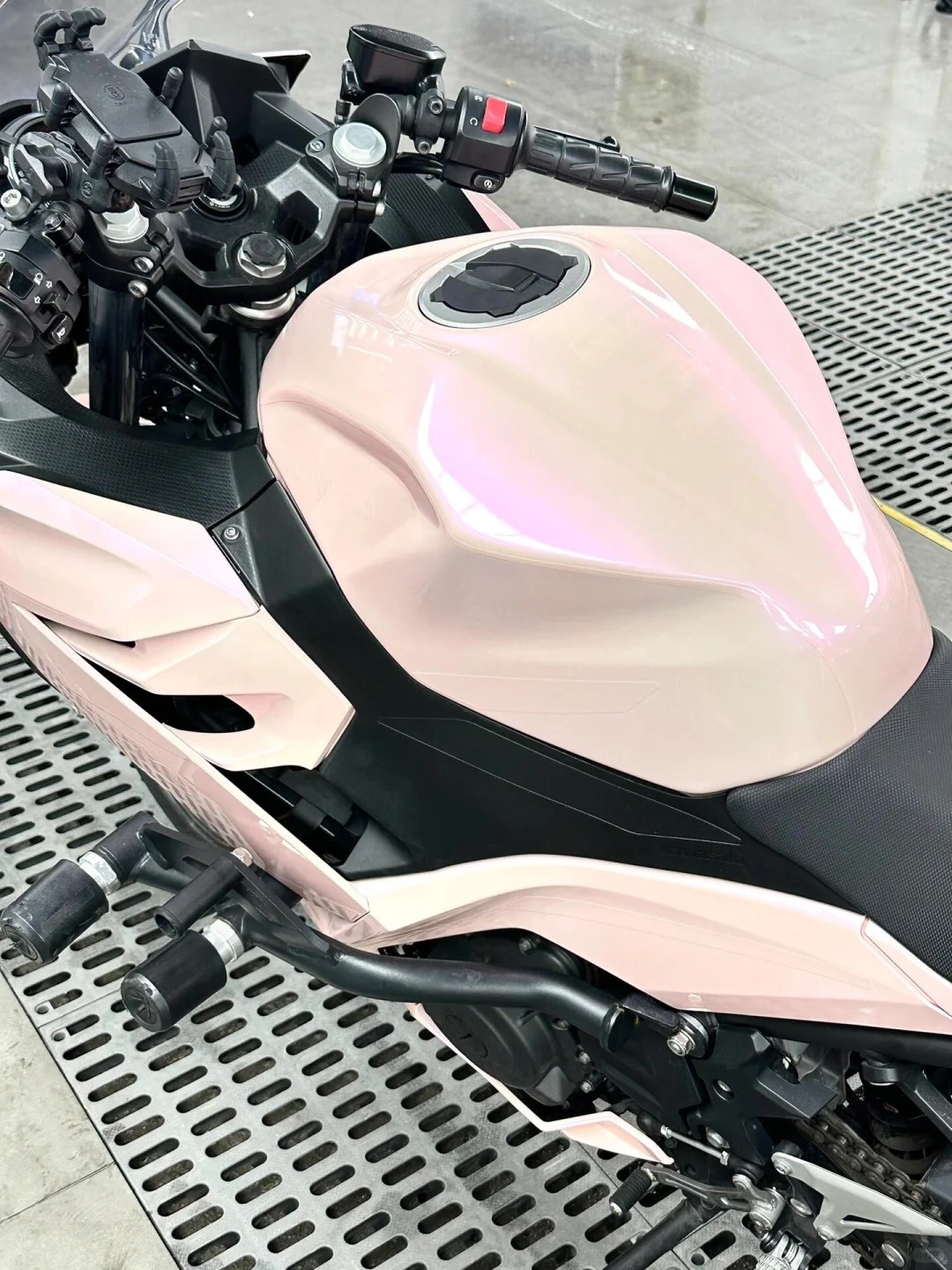 Ravoony Plus Twin Magic Pink Car Vinyl Wrap review Fiona 02