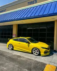 Ravoony Plus Crystal Maize Yellow Car Vinyl Wrap review 1