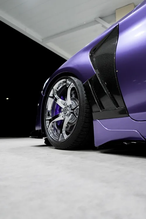 Ravoony Plus Gloss Liquid Metallic Viola Purple Car Wrap review 