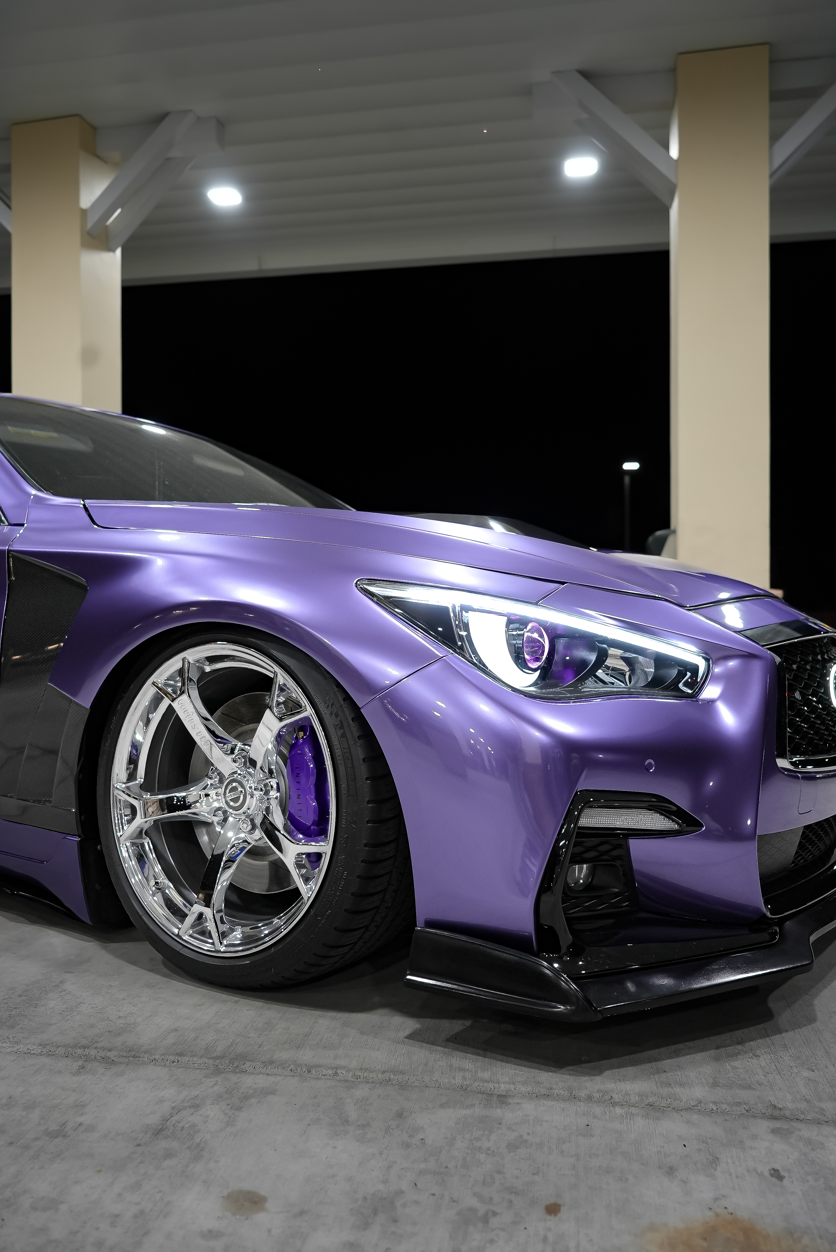 Ravoony Plus Gloss Liquid Metallic Viola Purple Car Wrap review Nev 03