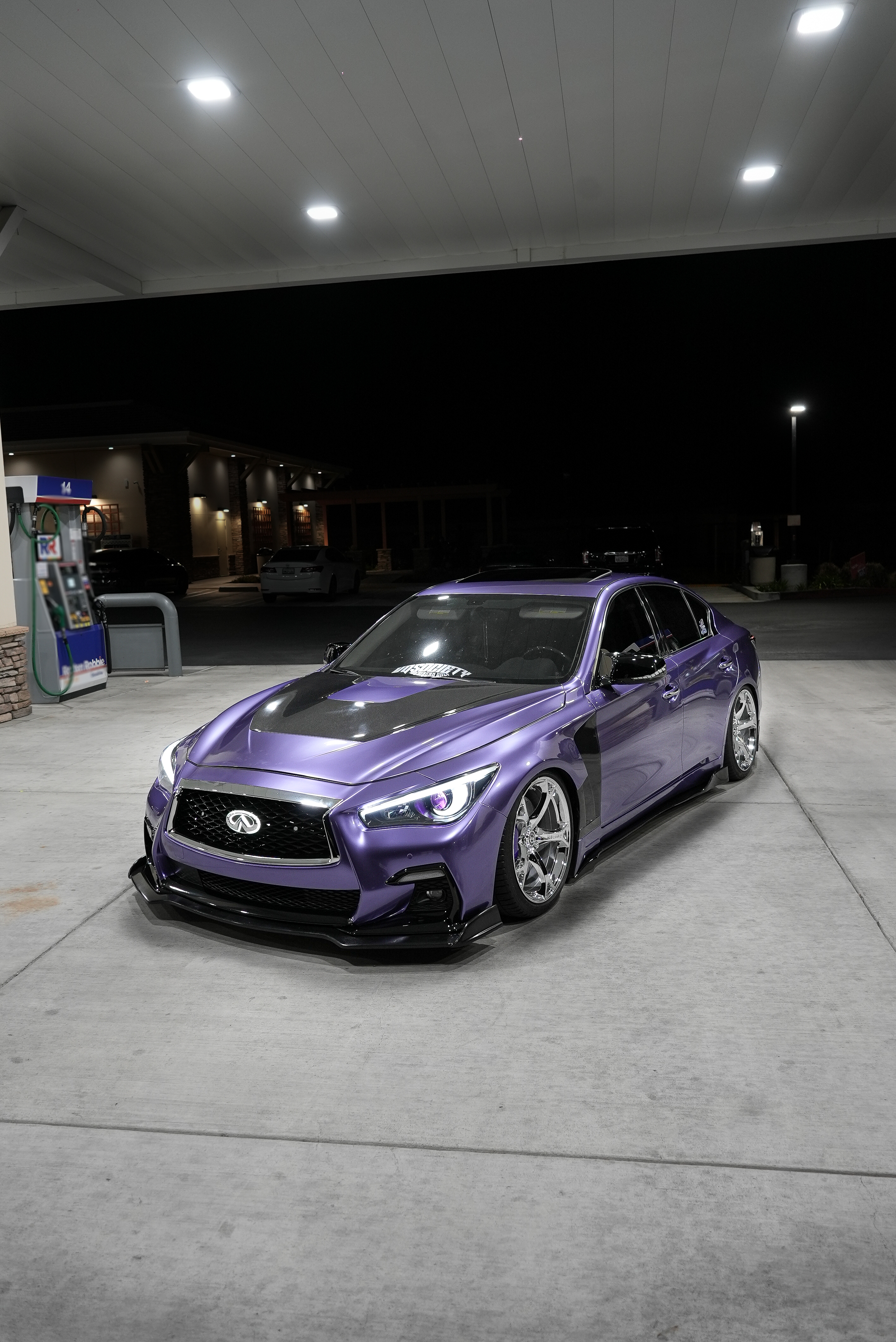 Ravoony Plus Gloss Liquid Metallic Viola Purple Car Wrap review Nev 00