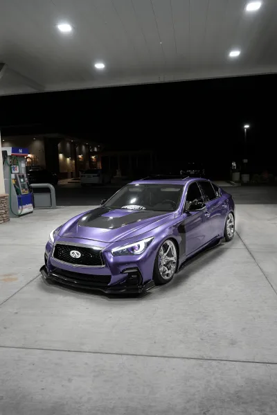 Ravoony Plus Gloss Liquid Metallic Viola Purple Car Wrap review Nev 02