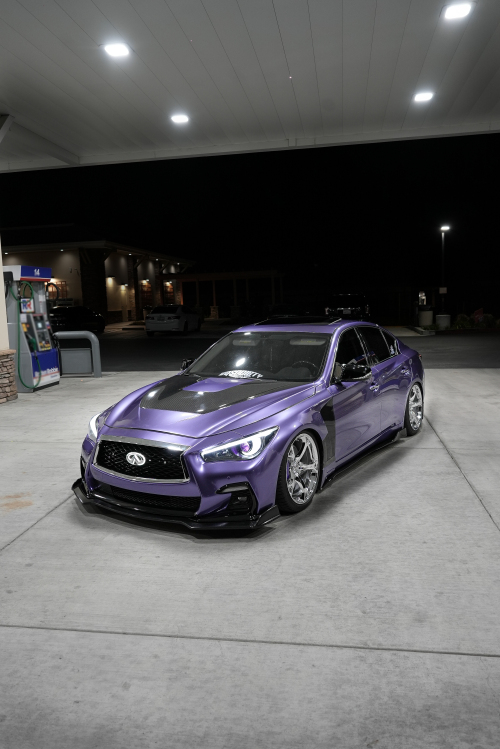 Ravoony Plus Gloss Liquid Metallic Viola Purple Car Wrap review Nev