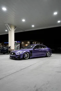 Ravoony Plus Gloss Liquid Metallic Viola Purple Car Wrap review 3