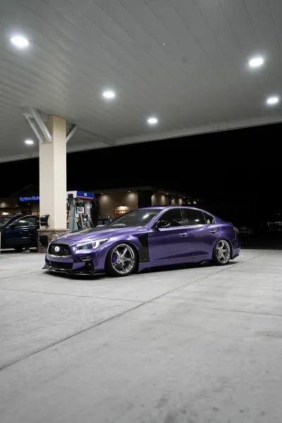 Ravoony Plus Gloss Liquid Metallic Viola Purple Car Wrap review Nev 03