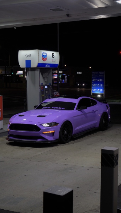 Ravoony Plus Glossy Lavender Purple Car Wrap review Anabel Lepore 01