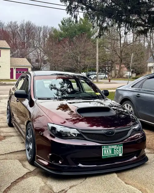 Ravoony Plus Glossy Diamond Black Red Vinyl Car Wrap review ljoyal