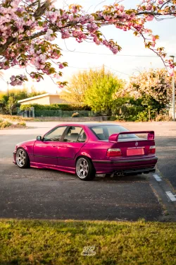 Ravoony Plus PET Gloss Glaze Pagoda Red Car Vinyl Wrap review Élise 03