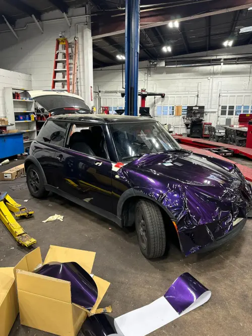 Ravoony Plus Gloss Midnight Purple Car Vinyl Wrap review 