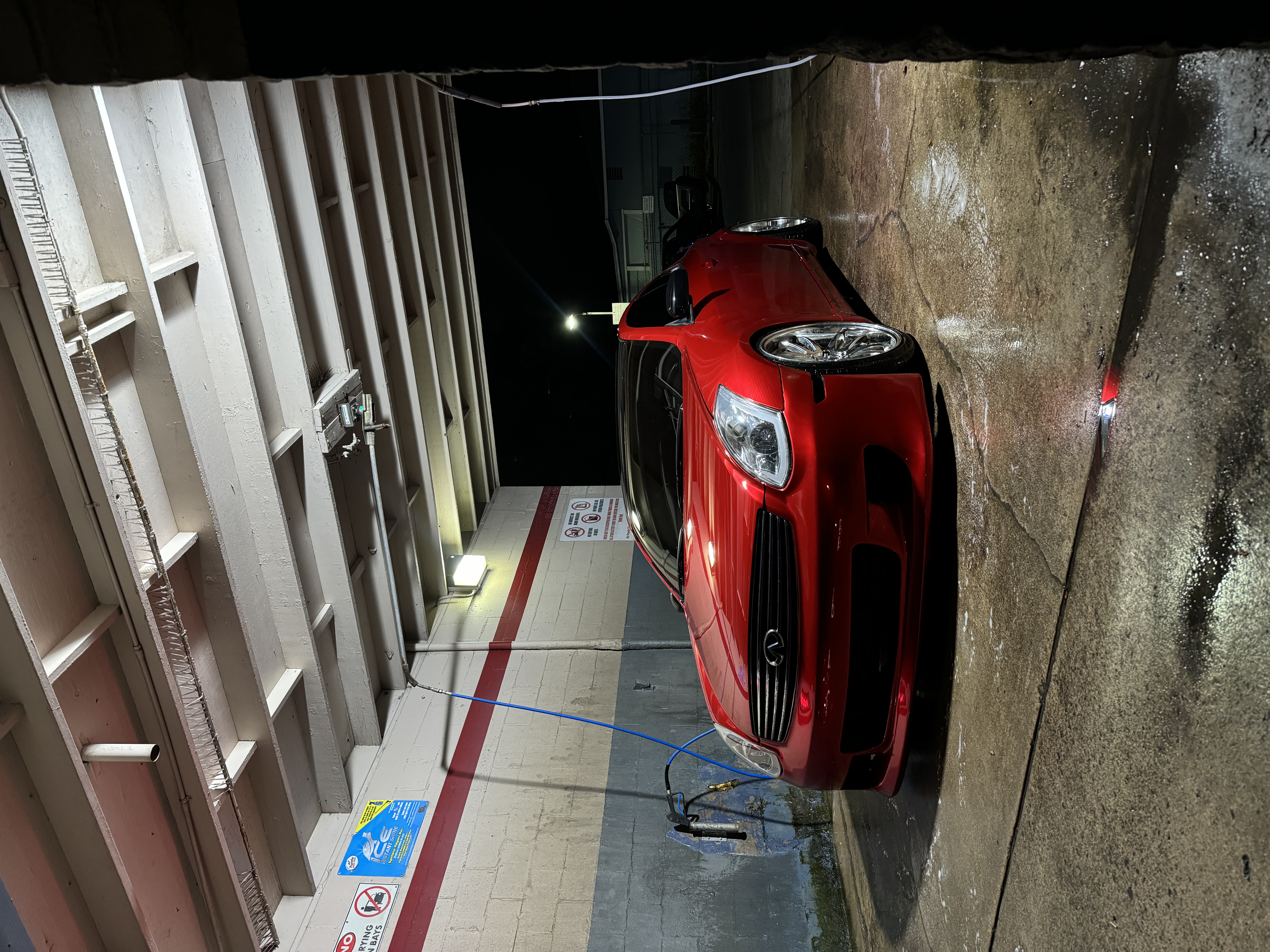 Ravoony Plus Gloss Metallic Vampire Red Vinyl Car Wrap review Abraham 02