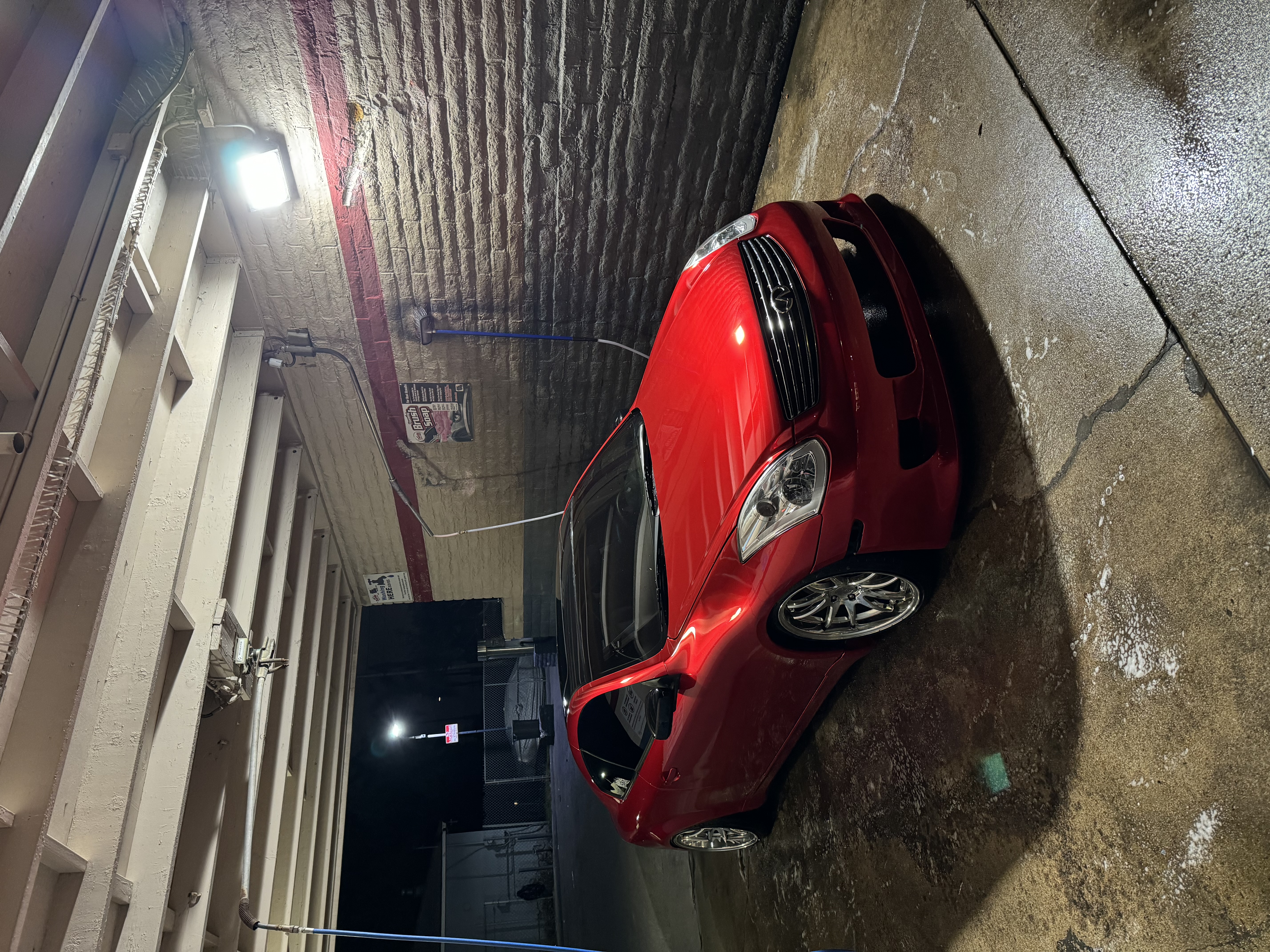 Ravoony Plus Gloss Metallic Vampire Red Vinyl Car Wrap review Abraham 03