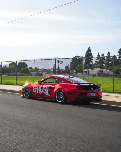 Ravoony Plus Super Gloss Chrome Red Vinyl Car Wrap review Geoph 01
