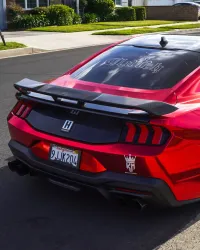 Ravoony Plus Super Gloss Chrome Red Vinyl Car Wrap review 5