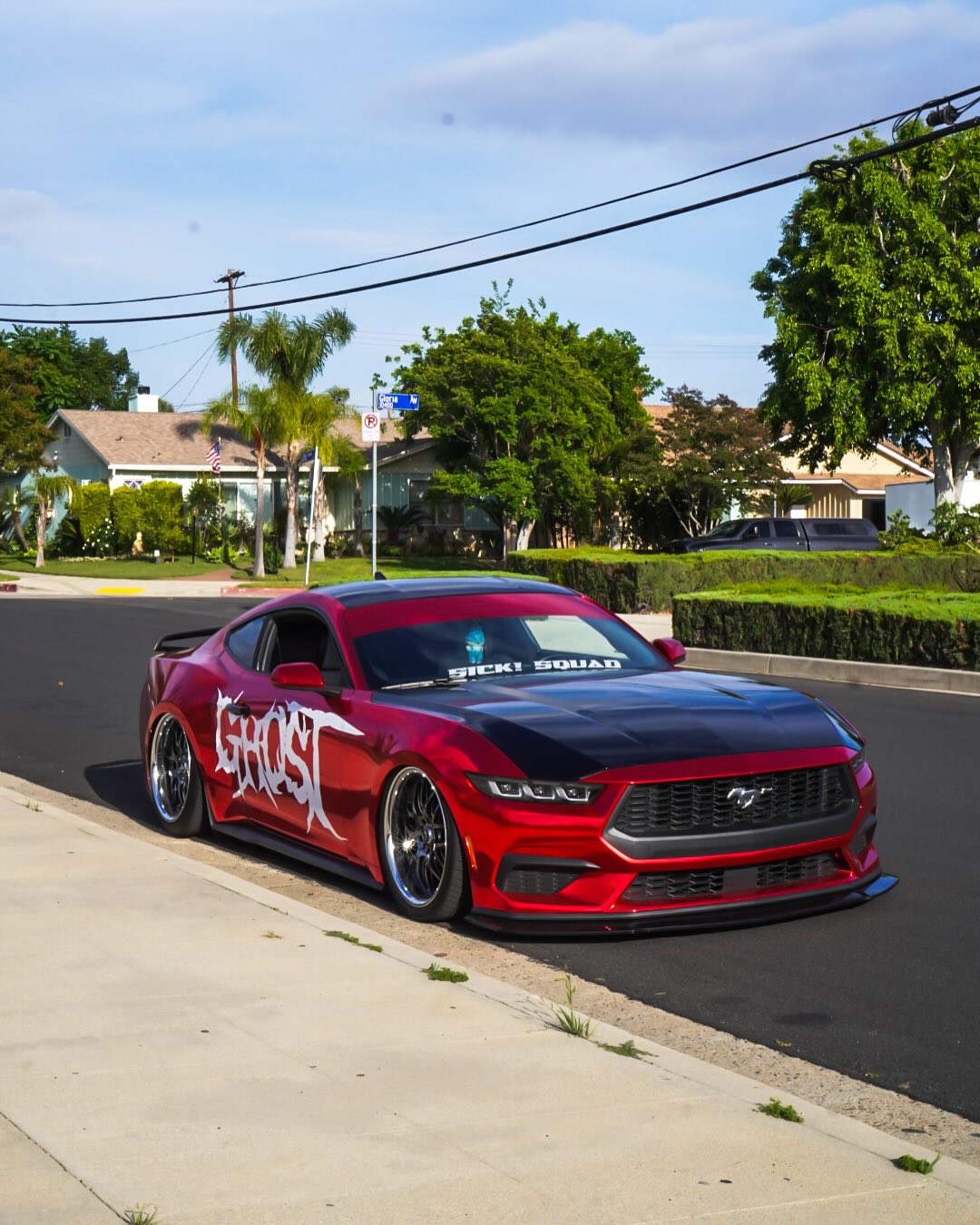 Ravoony Plus Super Gloss Chrome Red Vinyl Car Wrap review Geoph 05