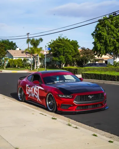 Ravoony Plus Super Gloss Chrome Red Vinyl Car Wrap review Geoph 04