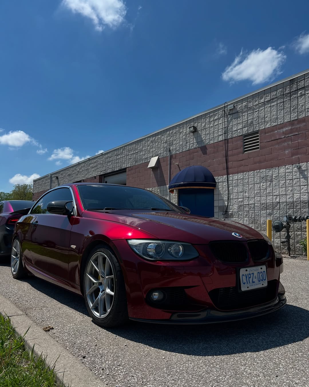 Ravoony Plus Liquid Metallic Dragon Blood Red Vinyl Car Wrap review WINDSOR WRAP 02