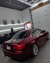 Ravoony Plus Liquid Metallic Dragon Blood Red Vinyl Car Wrap review 3