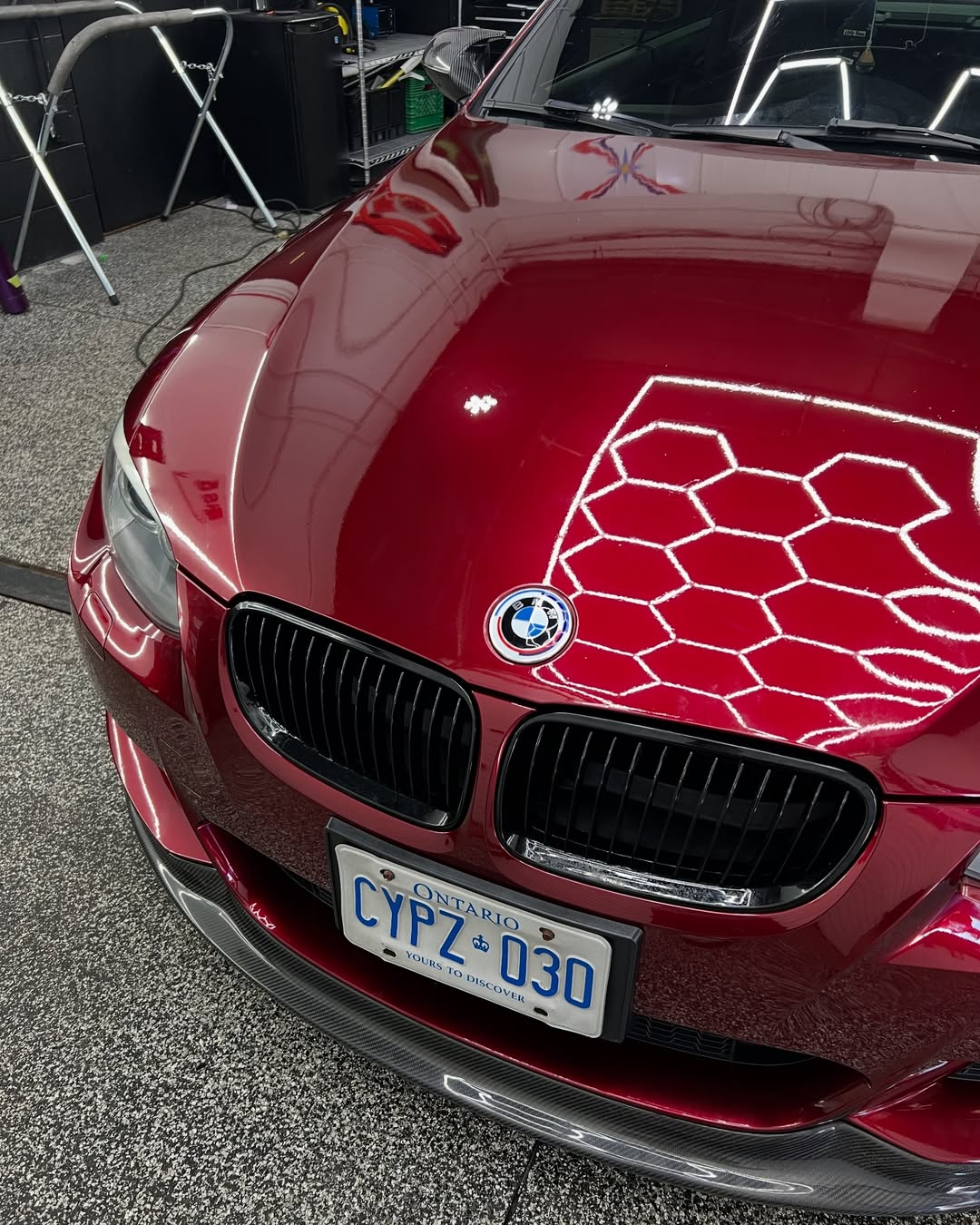 Ravoony Plus Liquid Metallic Dragon Blood Red Vinyl Car Wrap review WINDSOR WRAP 04