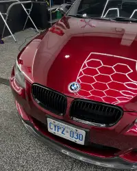 Ravoony Plus Liquid Metallic Dragon Blood Red Vinyl Car Wrap review 4