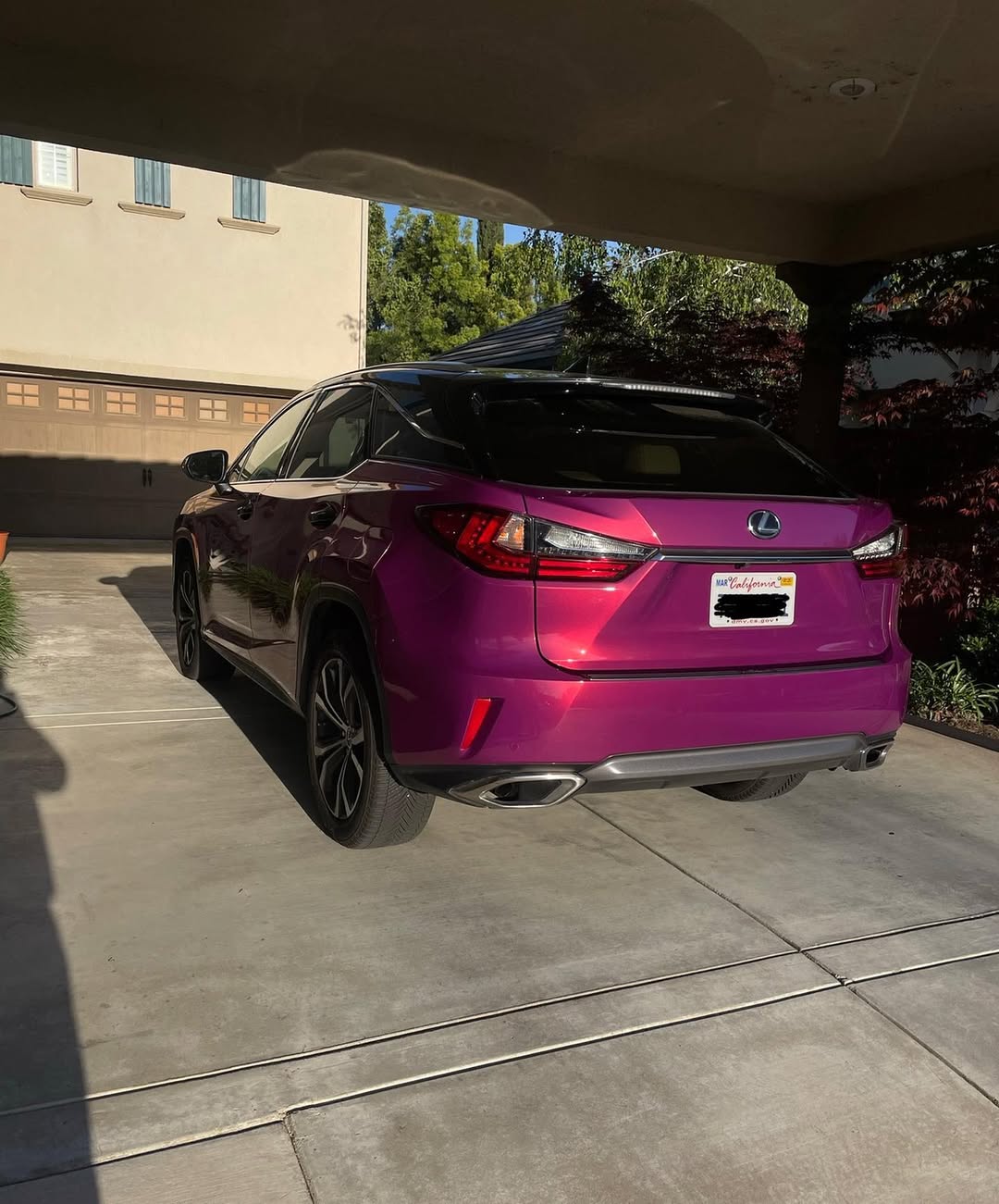 Ravoony Plus PET Gloss Glaze Pagoda Red Car Vinyl Wrap review KOZZY WRAPS LLC 01