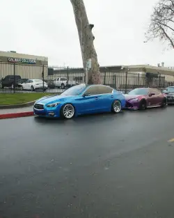 Ravoony Plus Metal Paint Jazz Blue Vinyl Car Wrap review KOZZY WRAPS LLC 04