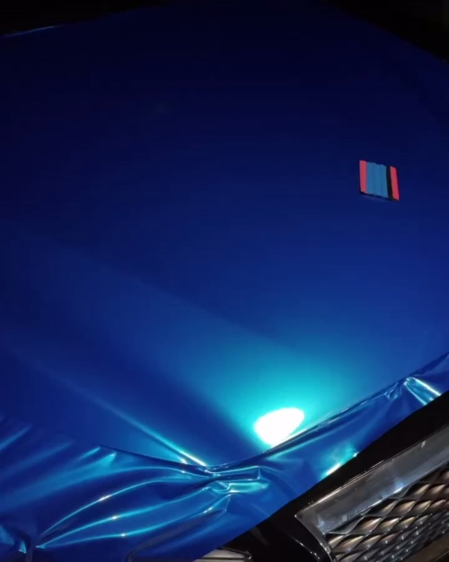 Ravoony Plus Metal Paint Jazz Blue Vinyl Car Wrap review KOZZY WRAPS LLC 00