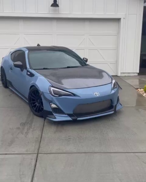 Ravoony Plus Gloss China Blue Car Vinyl Wrap review KOZZY WRAPS LLC 00