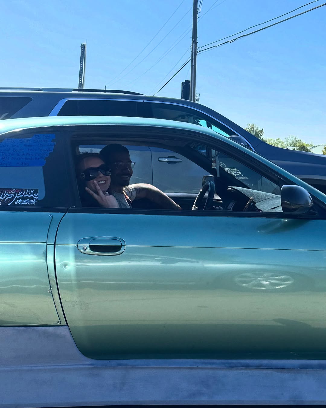 Ravoony Plus Ferrari Gloss Verde Francesca Green Vinyl Car Wrap review Isaiah Gonzalez 02