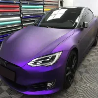 Ravoony Plus Matte Midnight Purple Chrome Wrap review 0