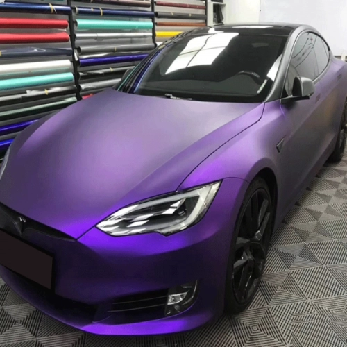 Ravoony Plus Matte Midnight Purple Chrome Wrap review 