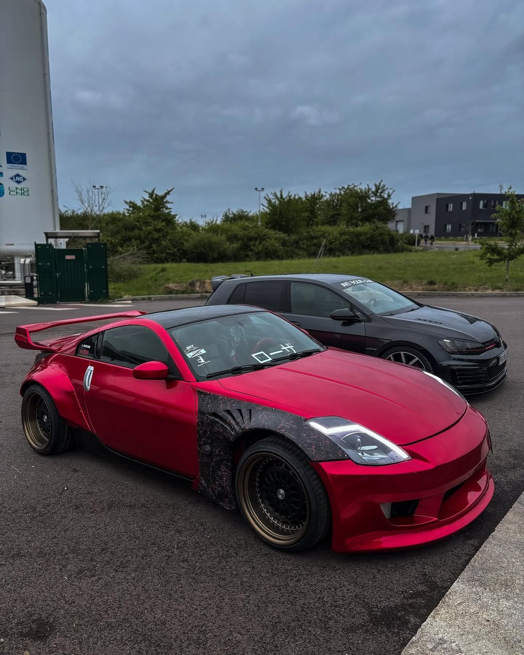 Ravoony Plus Gloss Metallic Vampire Red Vinyl Car Wrap review Alex 00