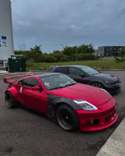 Ravoony Plus Gloss Metallic Vampire Red Vinyl Car Wrap review Alex 01