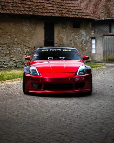 Ravoony Plus Gloss Metallic Vampire Red Vinyl Car Wrap review Alex 02