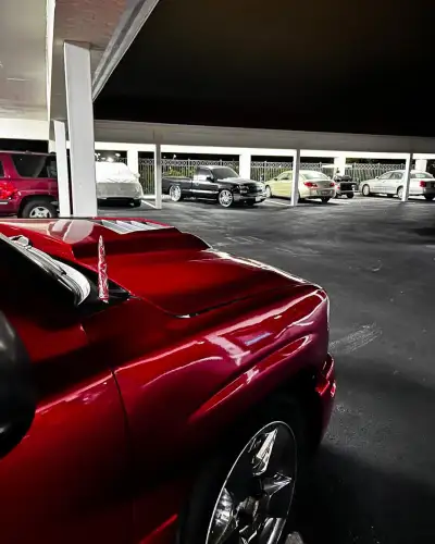 Ravoony Plus Gloss Metallic Vampire Red Vinyl Car Wrap review jordan palacios 02