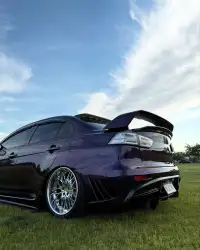 Ravoony Plus Gloss Midnight Purple Car Vinyl Wrap review 3
