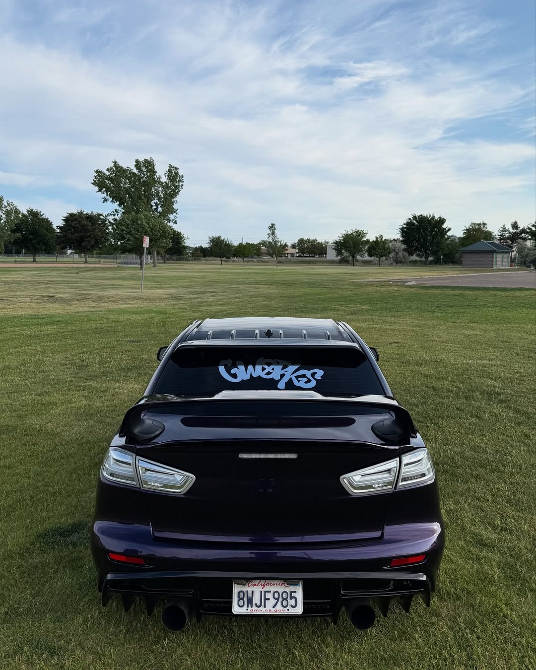 Ravoony Plus Gloss Midnight Purple Car Vinyl Wrap review Brayan sandoval 05