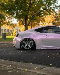 Ravoony Plus Glossy Flower Pink Car Wrap review 4