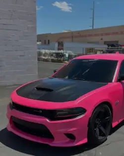 Ravoony Basic Pure Metal Princess Pink Car Vinyl Wrap review simplewrapz 02