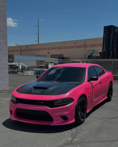 Ravoony Basic Pure Metal Princess Pink Car Vinyl Wrap review 