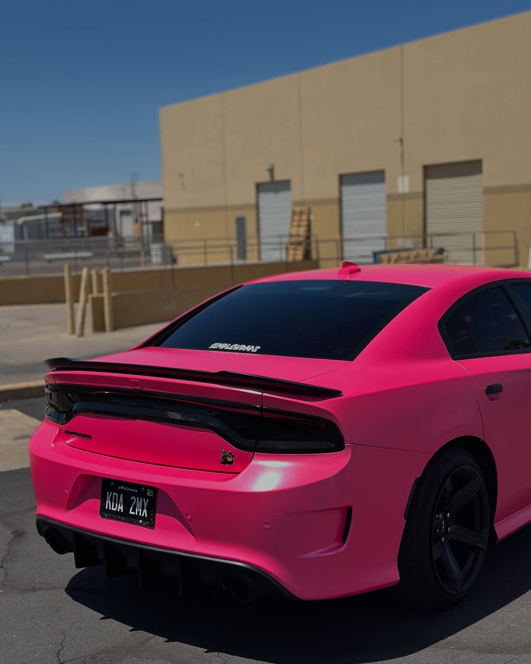 Ravoony Basic Pure Metal Princess Pink Car Vinyl Wrap review simplewrapz 07