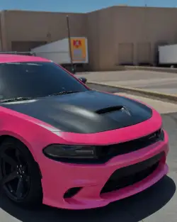 Ravoony Basic Pure Metal Princess Pink Car Vinyl Wrap review simplewrapz 05