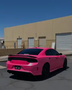 Ravoony Basic Pure Metal Princess Pink Car Vinyl Wrap review simplewrapz 07