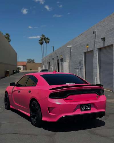 Ravoony Basic Pure Metal Princess Pink Car Vinyl Wrap review simplewrapz 09