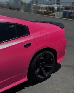 Ravoony Basic Pure Metal Princess Pink Car Vinyl Wrap review simplewrapz11