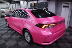 Ravoony Basic Pure Metal Princess Pink Car Vinyl Wrap review Point 04