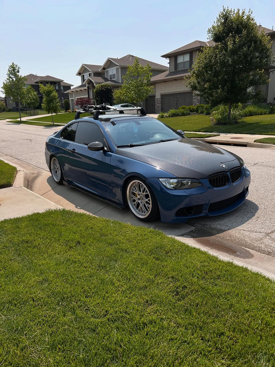 Ravoony Plus PET Porsche Gloss Neptune Blue Vinyl Car Wrap review Eli 01