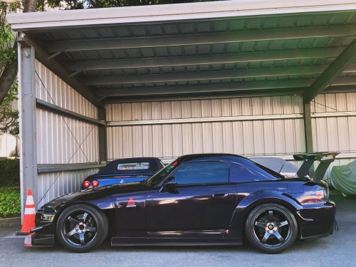 Ravoony Plus PET Gloss Ghost Midnight Purple Car Vinyl Wrap review 