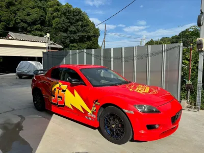 Ravoony Plus Customized Lightning Mcqueen Car Wrap review Jef Mike 01