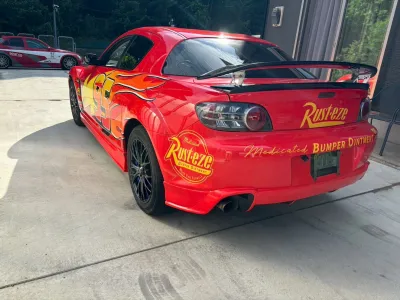 Ravoony Plus Customized Lightning Mcqueen Car Wrap review Jef Mike 03